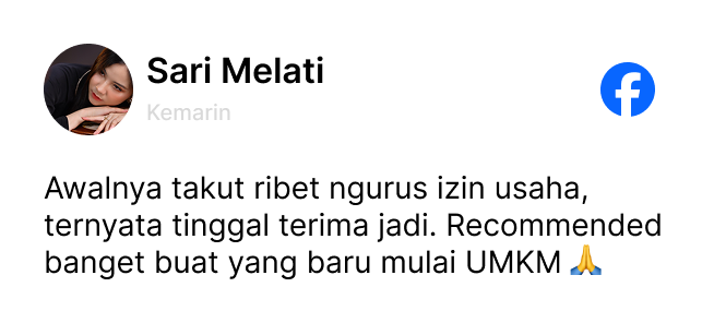 Ulasan pengguna di Facebook
